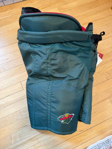 Men's Minnesota Wild Senior XL+1 CCM HPUCLX Hockey Pants Pro Stock (New)