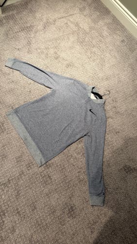 *NEW* Men’s Gray Long Sleeve Tiger Woods DRI-FIT Golf Shirt - Medium