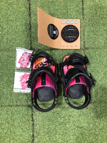 2024 Men's Large Now/Yes. Collab Snowboard Bindings (New)