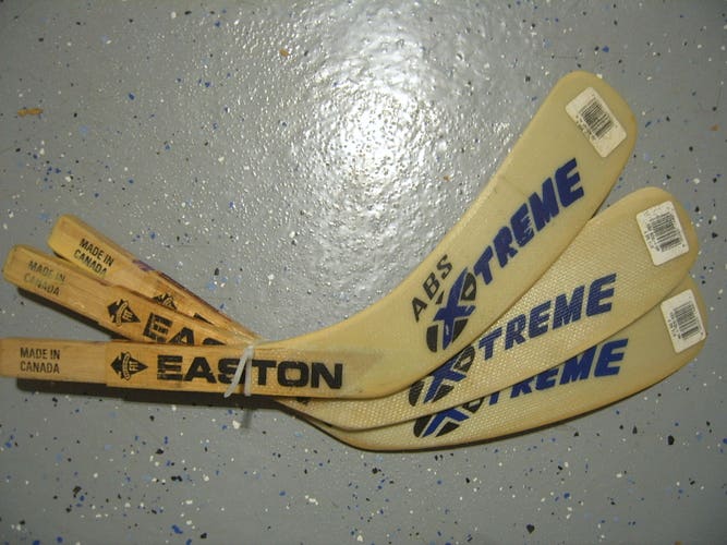 Brand New Three (3) Easton Right Handed Roenick ABS Senior Hockey Stick Replacement Blades