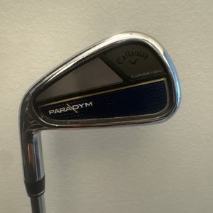 Men's 2023 Callaway Paradym Left Hand Iron Set Regular Flex (8 Clubs) #4 - #9, PW, GW (Used)