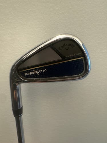Men's 2023 Callaway Paradym Left Hand Iron Set Regular Flex (8 Clubs) #4 - #9, PW, GW (Used)