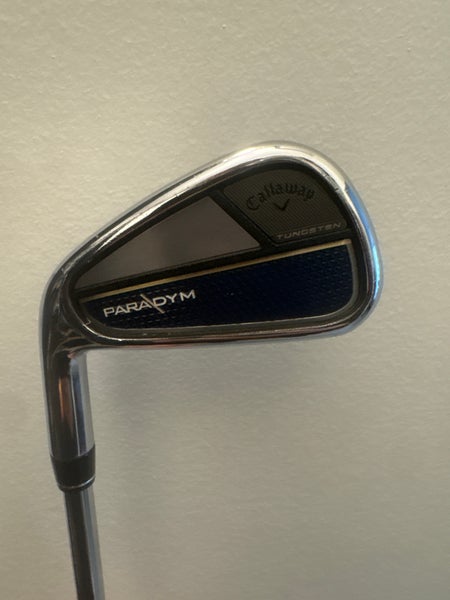 Men's 2023 Callaway Paradym Left Hand Iron Set Regular Flex (8 Clubs) #4 - #9, PW, GW (Used)