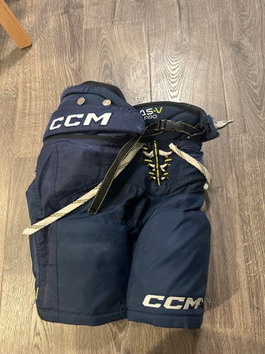 Junior Medium CCM Tacks AS-V Pro Hockey Pants (Used)