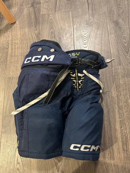 Junior Medium CCM Tacks AS-V Pro Hockey Pants (Used)