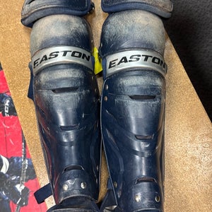 Easton Gametime Youth 9-12 catcher's leg shin guards guard catchers gametime kids