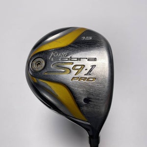 Cobra S9-1 Pro 3 Fairway Wood 15* Aldila NVS 80g Stiff Graphite Mens RH