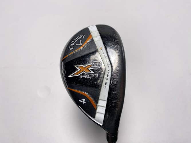 Callaway X2 Hot 4 Hybrid 22* 60g Regular Graphite Mens RH Oversize Grip