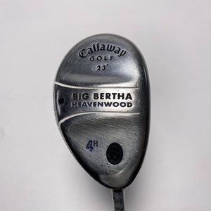 Callaway Big Bertha Heavenwood 4 Hybrid 23* Aldila 50g Ladies Graphite Womens RH