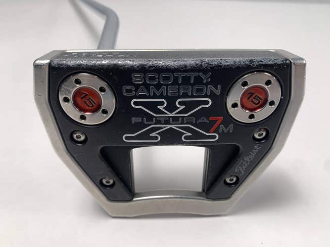 Scotty Cameron Futura X7M Putter 34" SuperStroke Tour 2.0 Mens LH