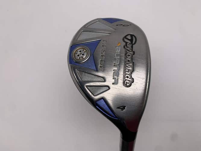 TaylorMade Burner Rescue 4 Hybrid 22* REAX SuperFast 50g Ladies Womens RH
