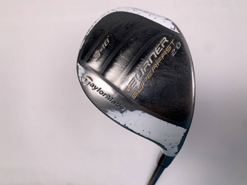 TaylorMade Burner Superfast 2.0 3 Hybrid 18* REAX 60g Regular Graphite Mens RH