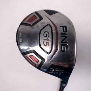 Ping G15 Draw 3 Fairway Wood 15.5* TFC149 Regular Graphite Mens RH