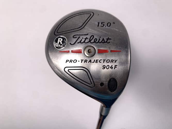 Titleist 904 F 3 Fairway Wood 15* Grafalloy ProLite Regular Graphite Mens RH