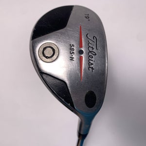 Titleist 585 H 3 Hybrid 19* True Temper Dynamic Gold R300 Regular Steel Mens RH