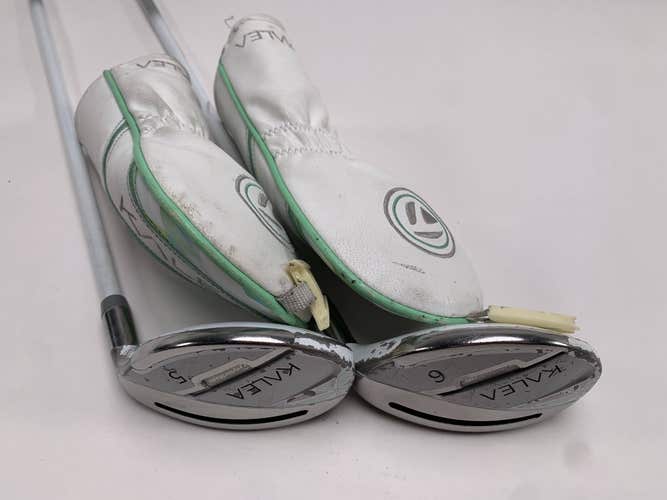 TaylorMade Kalea Ladies 5 & 6 Hybrid Set 27* 30* Kalea 45g Ladies Womens RH HC