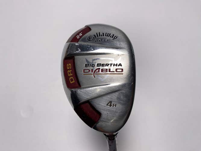 Callaway X DRS 4 Hybrid 24* 60g Regular Graphite Mens RH