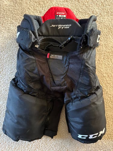 Junior Medium CCM JetSpeed FT485 Hockey Pants (Used)