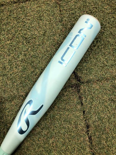 2026 Rawlings Icon Composite Bat USSSA Certified (-8) Composite 23 oz 31" (Used)