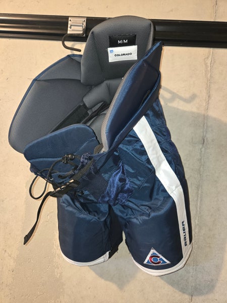 Colorado Avalanche Thirds Medium Bauer Nexus Pro Hockey Pants (Used)