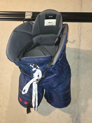 Washington Capitals Medium Bauer Nexus Pro Hockey Pants (Used)