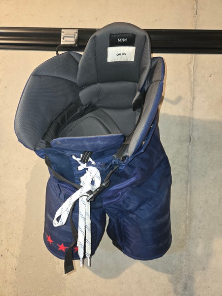 Washington Capitals Medium Bauer Nexus Pro Hockey Pants (Used)