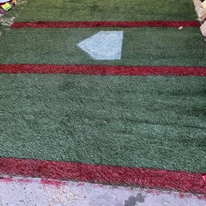 (New) 105” by 80” synthetic turf hitting mat for baseball or softball Training