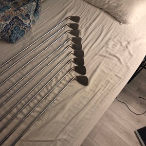 Men's Ping i5 Right Handed Iron Set Regular Flex (9 Clubs) #3 - #9, PW, GW Steel Shaft (Used)