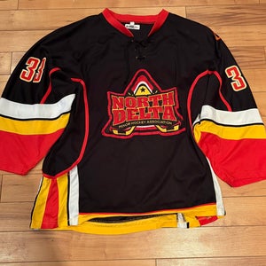 Black XL Men's Jersey