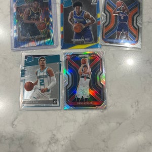 NBA trading cards lot.