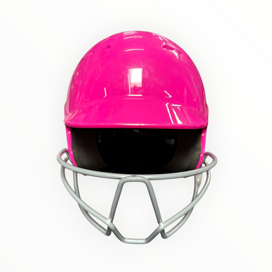 Used Victus Batting Helmet w/Mask Pink SM 11375-S000374536