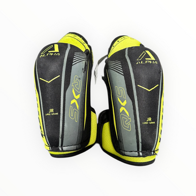 Used ALPHA QX5 Junior Elbow Pads LG 11375-S000374801