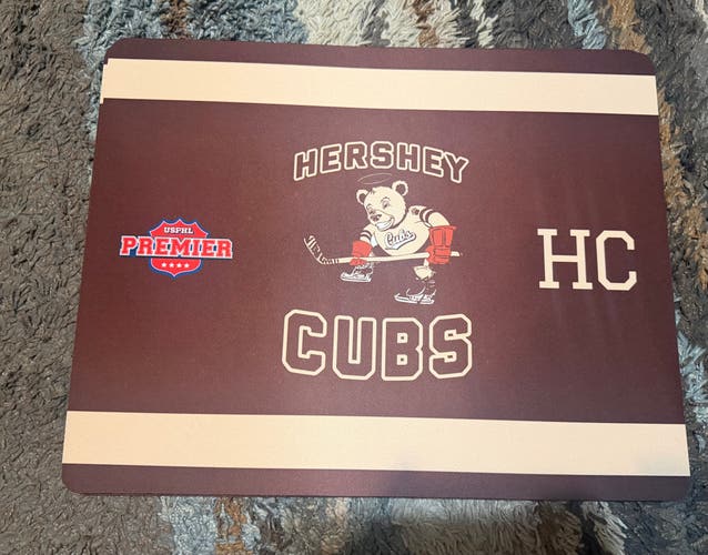 2025-2026 Hershey Cubs Premier Skate Mats Brand New