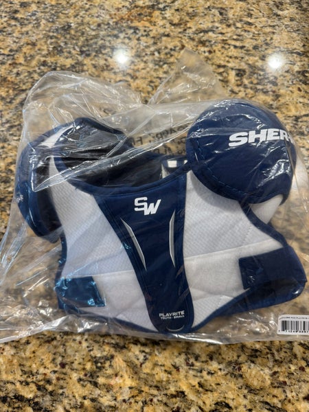 Small Youth Sher-Wood PlayRite Shoulder Pads (New)