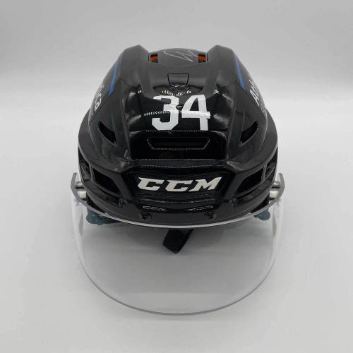 *RARE* CCM Tacks 710 Pro Stock AHL All-Star Helmet Worn and Signed by #43 Arthur Kaliyev