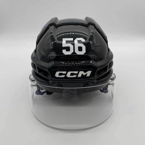 *RARE* CCM Super Tacks X Pro Stock AHL All-Star Helmet Worn and Signed by #56 Adam Engstrom