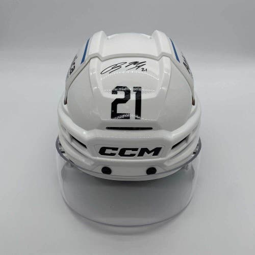 *RARE* CCM Super Tacks X Pro Stock AHL All-Star Helmet Worn and Signed by #21 Jayson Megna