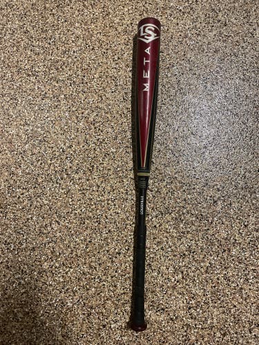 2025 Louisville Slugger Meta Composite BBCOR Certified Bat (-3) 30 oz 33" (Used)