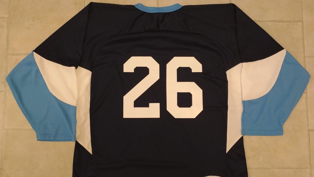 AK- H6600 Hockey Team Set - 15 Jerseys - Navy/Sky- New