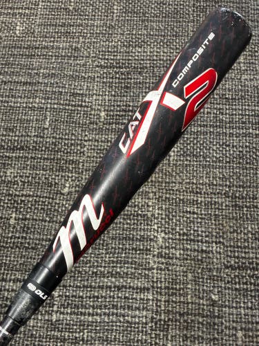 2025 Marucci CATX2 Composite Bat USSSA Certified (-5) Composite 27 oz 32" (Used)