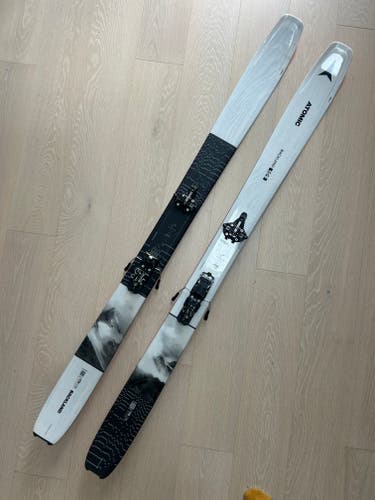 2025 Atomic  Backland 109 Alpine Touring Skis With Bindings, Skins, Crampons, 176