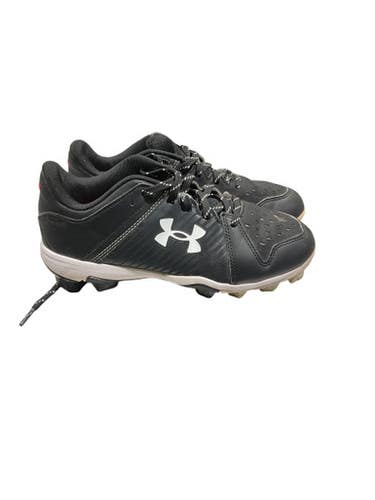 Used Under Armour LEADOFF BB/SB Cleats Black Junior 05 11847-S000033605