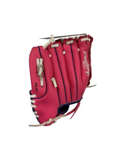 Used Rawlings PL90PPW BB/SB Glove RH Throw Pink 9" 11847-S000033608