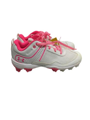 Used Under Armour GLYDE BB/SB Cleats White Junior 03 11847-S000033595