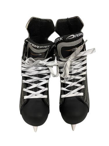 Used Powertek HOCKEY SKATES Intermediate Hockey Skate Intermediate 4.0 11847-S000033558