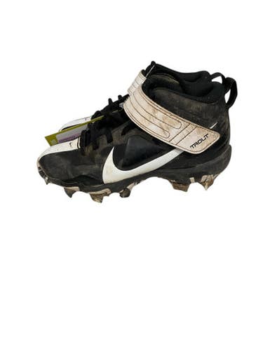 Used Nike TROUT BB/SB Cleats Black Junior 01.5 11847-S000033529