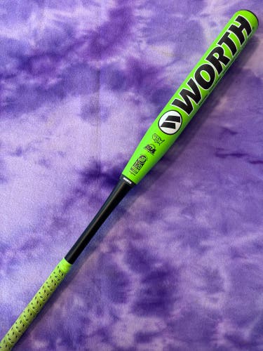 Green Worth Bedlam Bat (-10) Composite 24 oz 34" (Used)