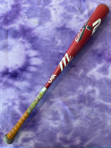 2025 Marucci CATX2 Alloy Bat USABat Certified (-8) Alloy 22 oz 30" (Used)