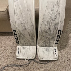 32" CCM Axis F9 Goalie Leg Pads (Used)