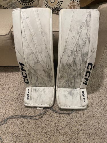 32" CCM Axis F9 Goalie Leg Pads (Used)